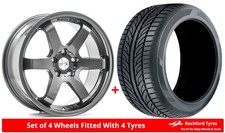 Alloy Wheels & Tyres 18" 1AV ZX6 For Cadillac CTS Sport 10-13