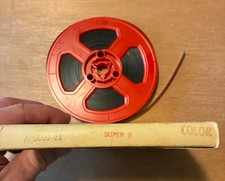 Vintage Apollo 11 Super 8mm Color Film Reel Moon Landing