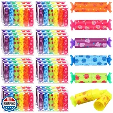 Teling 144 Pcs Mini Highlighter Candy Pastel Highlighter for Student 6 Color 