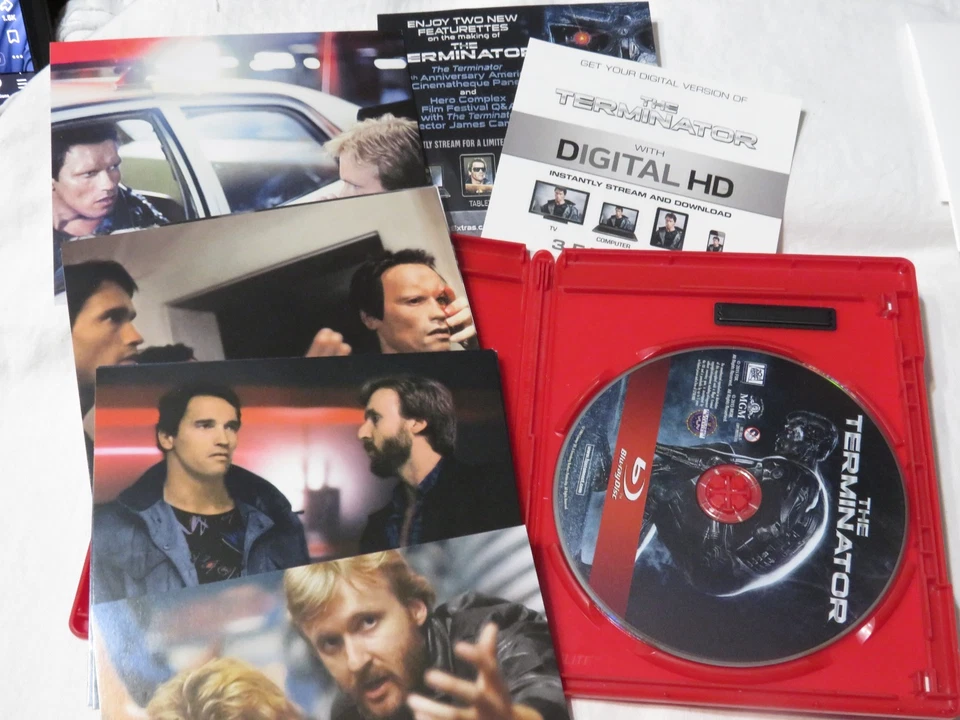 The Terminator (Blu-ray) comes with movie photos, Digital Code Expired - Image 3 of 4