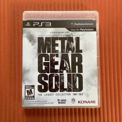 Metal Gear Solid The Legacy Collection PS3 PlayStation 3 Complete Tested Konami