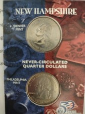 HALLMARK AMERICAN SPIRIT COLLECTION: 2000 New Hampshire - P & D Set