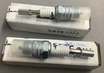 Lot of 2 Auburn CS16234 Maxon 18118 Spark Igniter, 18mm (b123)
