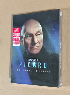 Star Trek Picard: the Complete Series Season 1-3 (DVD, 10-Disc ) Region 1 NEW US