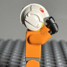 Lego Luke Skywalker Pilot Minifigure Star Wars 4483 7130 7140 7142 sw0019 - 1Z