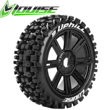 Lousie B-uphill 18 Off-road Buggy Tires 17mm Black Spoke Rim Soft 2 Rc Car Lousie B-uphill 18 Off-road Buggy Tires 17mm Black Spoke Rim Soft 2 Rc Car