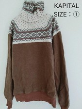 USED ALMOST UNUSED KAPITAL NAVAJO SWEATSHIRT VERYGOOD