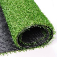 PENFHF Artificial Turf Grass 3 FT X 5 FT, Fake Grass Rug Realistic Grass Carpet