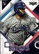 2020 Topps Fire #167 - Edwin Rios RC - Los Angeles Dodgers