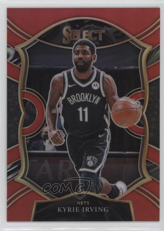 2020-21 Panini Select Concourse Red Prizm 105/199 Kyrie Irving #42 07mp