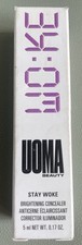 UOMA BEAUTY STAY WOKE LUMINOUS BRIGHTENING CONCEALER WHITE PEARL 5ml SHADE T0.5