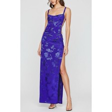  288 NWT LOVERS  FRIENDS Bellevue Gown, Purple, Small