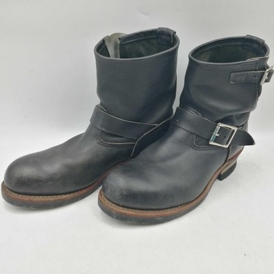 RedWing Stiefel 8182 Short Engineer Boots ASTM Tag Leder Schwarz Größe 9D