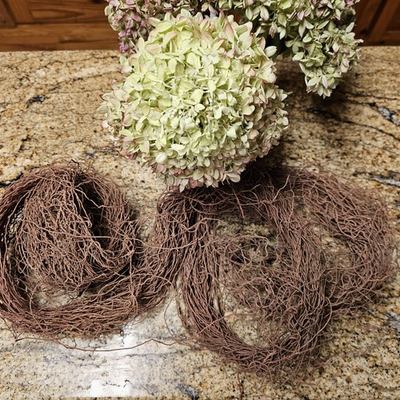 #ad Natural Grapevine Rustic Garland Wreath Pulp Vine Holiday Living DIY Crafts 6 FT $6.50