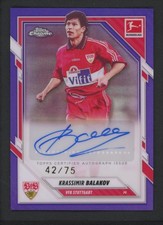KRASSIMIR BALAKOV Chrome Bundesliga 2026 Purple /75 Auto