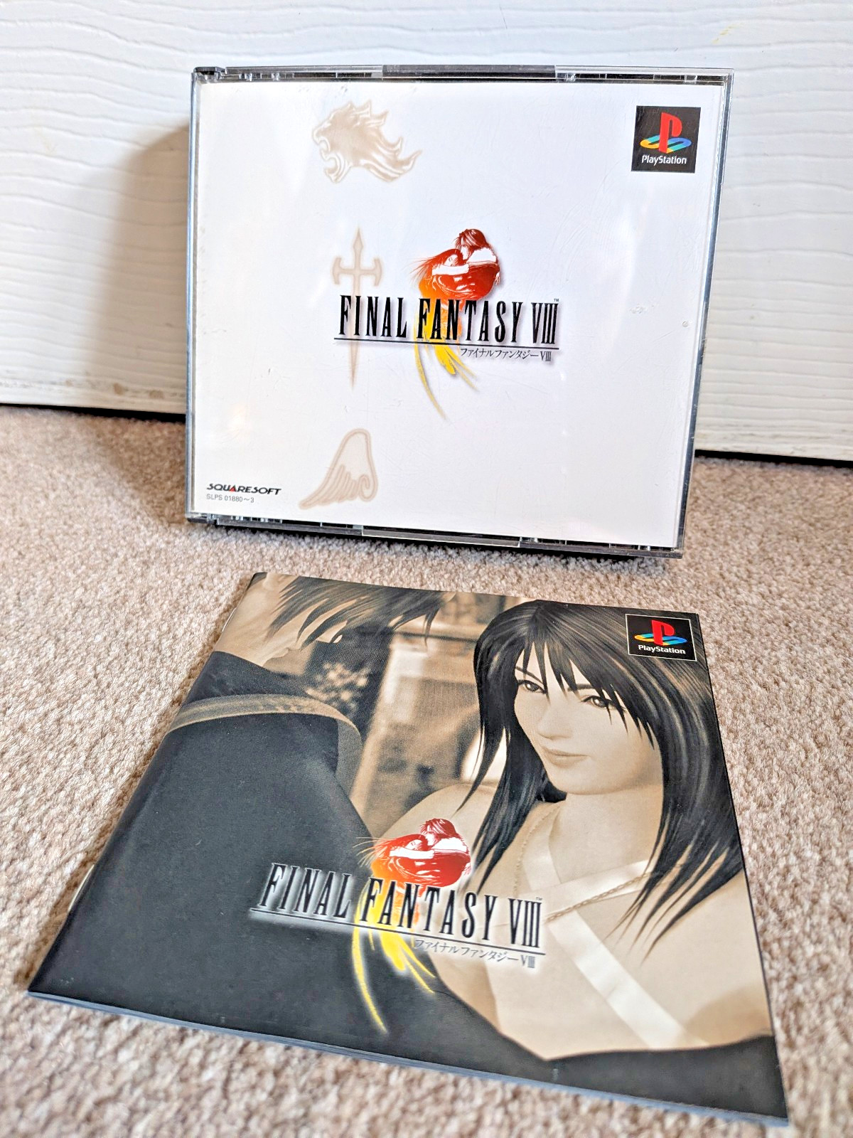 Final Fantasy 7 VII FF7 FFVII PS1 PlayStation NTSC-J Japan Import RPG 4 Discs