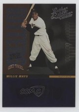 2005 Donruss Leather & Lumber Hitters Inc 1588/2000 Willie Mays #HI-25 HOF 0e1b