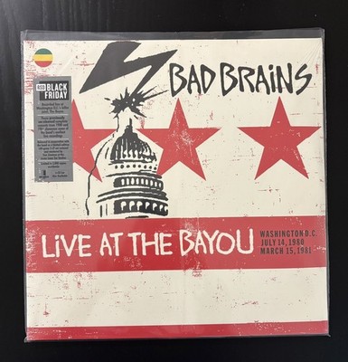 Bad Brains - Live at the Bayou - Sealed & New Record Store Day RSD Black Friday
