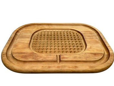  John McLeod Williams Sonoma Angus Cutting & Carving Board  16'' x  24''  Maple