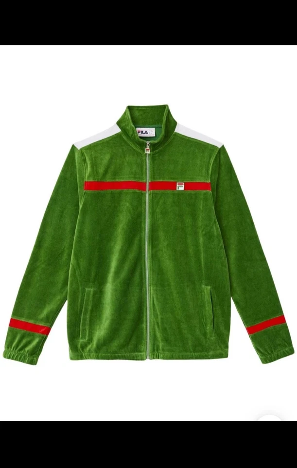 FILA - Chaqueta de terciopelo Ravid para hombre 3XL-4xl Foto 3 de 4