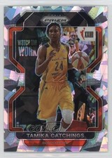 2022 Panini Prizm WNBA W25 Ice Prizm Tamika Catchings #158 HOF 11ba