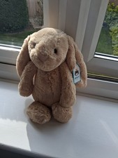 Jellycat I Am Medium Bashful Honey Bunny NWT