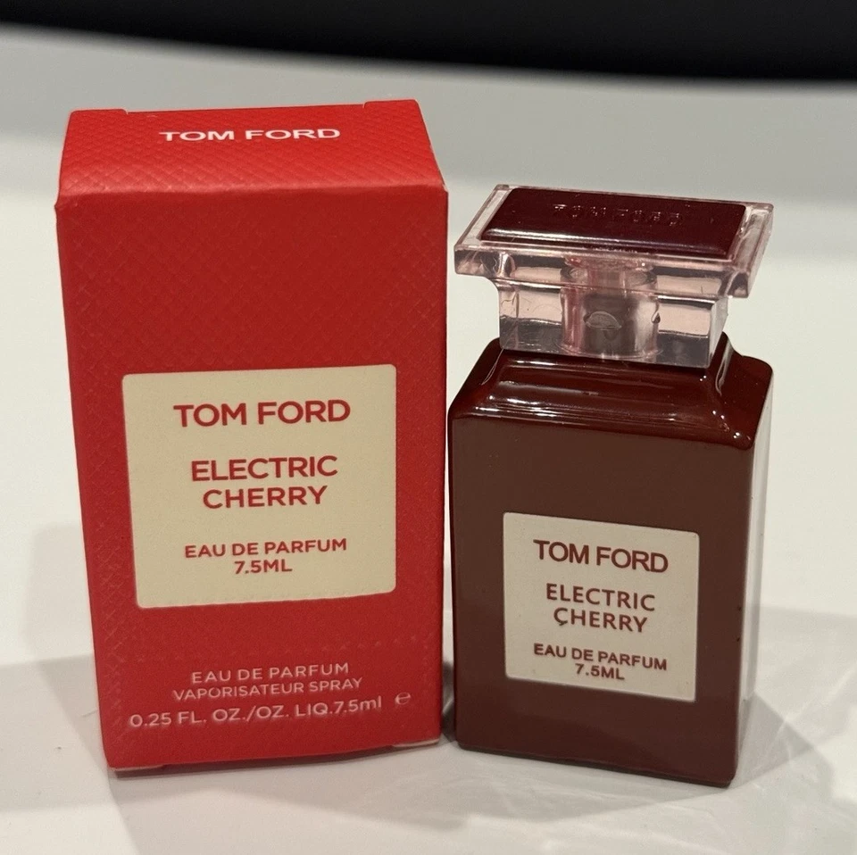 TOM FORD • Electric Cherry • EAU DE PARFUM EDP• SPLASH • 7,5 ml / 0,25 fl oz Nuevo en caja Foto 2 de 4