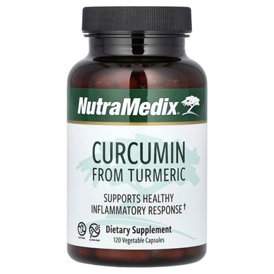 2 X NutraMedix, Curcumin From Turmeric, 120 Vegetarian Capsules (250 mg per Cap