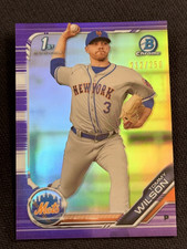 2019 Bowman Chrome 1st PROSPECT ROOKIE PURPLE REFRACTOR Tommy Wilson 212/250