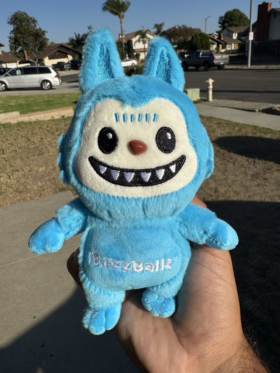 LaBuzzy BuzzBallz Blue Doll Plush Charm 1 Of 5000 | eBay