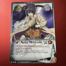 Naruto CCG Anko Mitarashi 1st Edition 376 LP