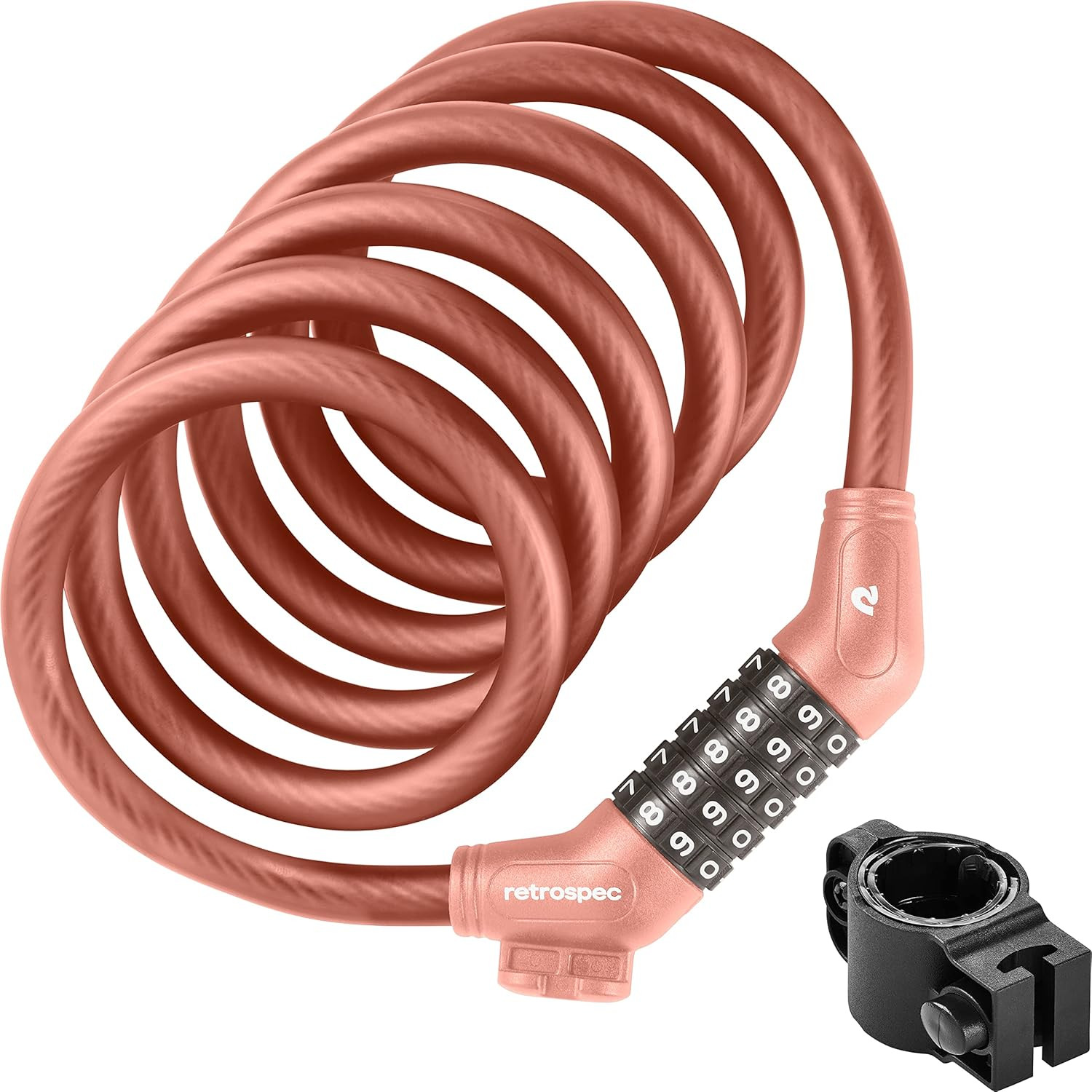 Grizzly plus Integrated Combo Cable Bike Lock - 12Mm
