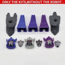 ABS Casting Head Shoe Backpack Cannon Upgrade Kit For SS86 Kingdom GS Galvatron