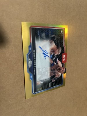 2025 Topps Chrome UFC - Chrome Rookie Autographs Joshua Van #CRA