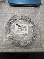 Atlas Sound 18 Gauge Speaker Wire 100' L 18-2PX100 Plenum Rated Gray Cord- NEW