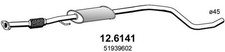 ASSO 12.6141 Mittelschalldämpfer Schalldämpfer für FIAT 500L (351, 352)