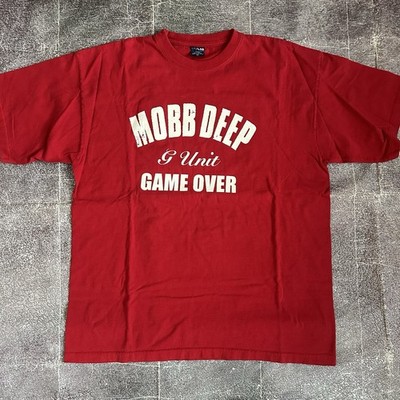 Men's Vintage Y2K Mobb Deep G Unit 50 Cent MOP Game Over Hip Hop Rap T Shirt XL