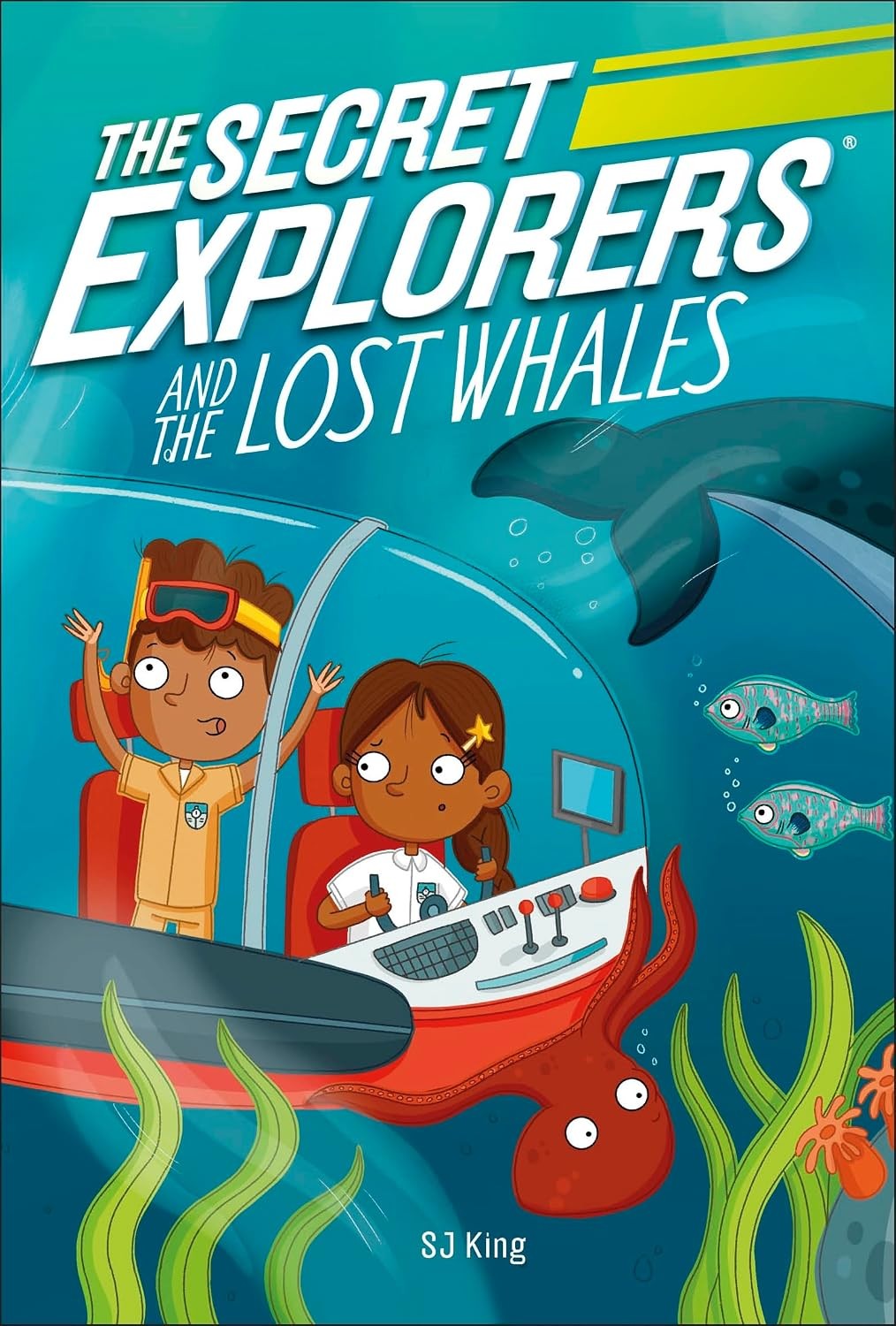 The Secret Explorers and the Lost Whales by SJ King (Paperback Book) - Image 5