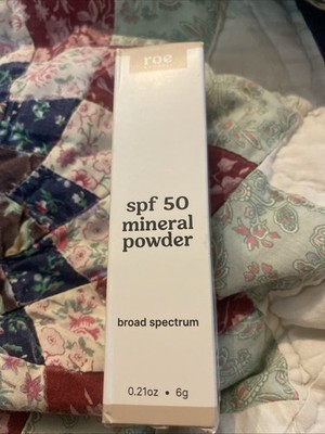 Roe Spf 50 Mineral Powder Broad Spectrum 0.21 Oz