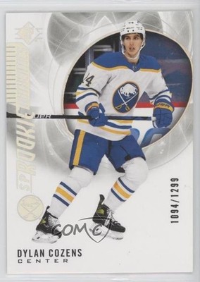 2020-21 SP Retail Rookie Authentics Silver Spectrum /1299 Dylan Cozens #120 0x7e