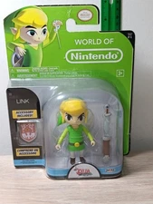 *FREE SHIP* 4" LINK Wind Waker The Legend of Zelda Jakks Pacific Nintendo