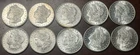 Lot of #10. Silver Morgan Dollars. BU. "Blast White" Winner gets all ten.