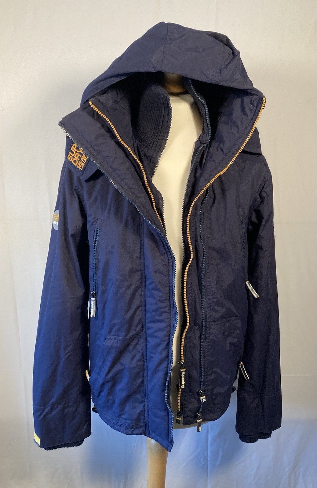 Super Dry Hodded Wind Attacker Practical Black Ja… - image 10