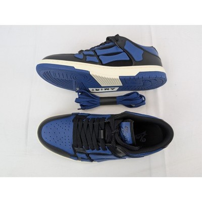  Amiri Skeleton Top Low Sneakers in True Blue BNWB 42