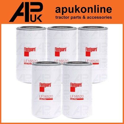 5x Fleetguard Ölschmierfilter LF16117 für McCormick XTX145 XTX165 XTX185 Traktor