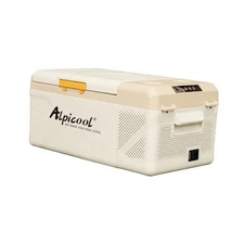  KM15 Portable Freezer, 12 Volt Car Refrigerator, 17 Quart (15.9 17Qt Grey