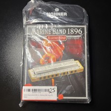 HOHNER MARINE BAND 1896BX-G HARMONICA KEY OF G or Ab HARP New Sealed