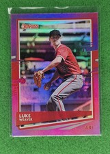 2020 Panini Donruss - Luke Weaver #128 Holo Purple