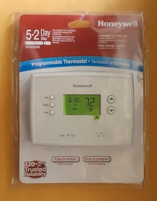 Honeywell Programmable White Thermostat RTH2300B - New