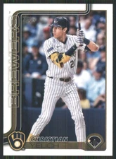 2025 Topps #49 Christian Yelich Milwaukee Brewers 48619